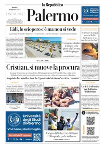 la Repubblica Palermo - 10 Agosto 2024