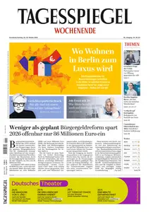 Der Tagesspiegel - 18 October 2025