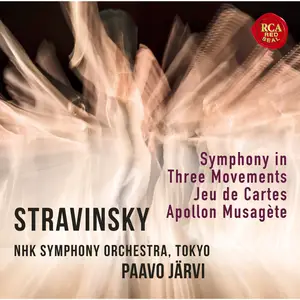 Paavo Järvi - Stravinsky- Symphony in Three Movements, Jeu de Cartes & Apollon Musagete (2020/2025) [24/96]