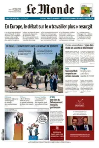 Le Monde du Mercredi 5 Juin 2024