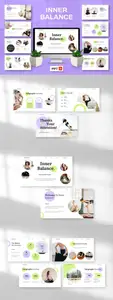 Inner Balance - Yoga Powerpoint GNQTJ8C