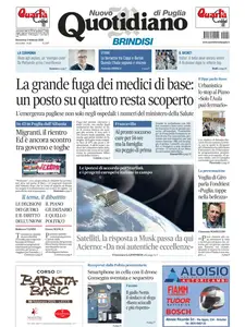 Quotidiano di Puglia Brindisi - 2 Febbraio 2025