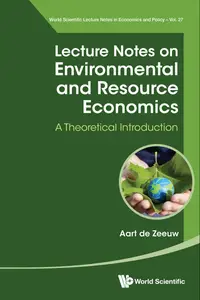 Lecture Notes On Environmental And Resource Economics