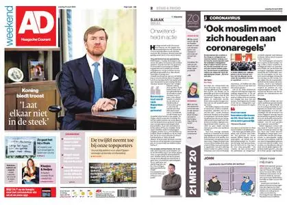 Algemeen Dagblad - Zoetermeer – 21 maart 2020