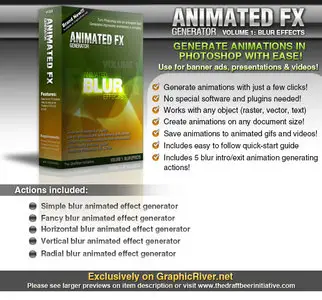 GraphicRiver - Animated FX Generator vol. 1: Animated Blur FX