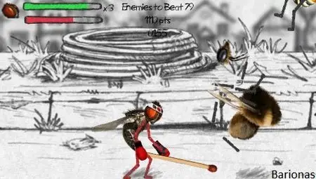 [PSPMINIS] Fly Fu (2010)