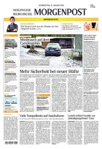 Solinger Morgenpost – 31. Januar 2019