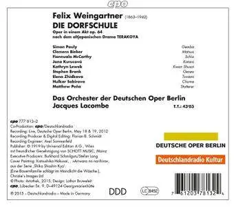 Clemens Bieber - Weingartner: Die Dorfschule, Op. 64 (2016)
