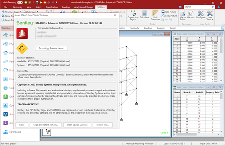 STAAD.Pro CONNECT Edition V22 Update 12