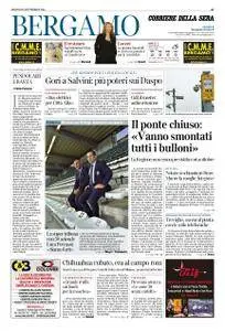 Corriere della Sera Bergamo – 20 settembre 2018