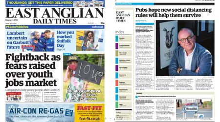 East Anglian Daily Times – June 22, 2020