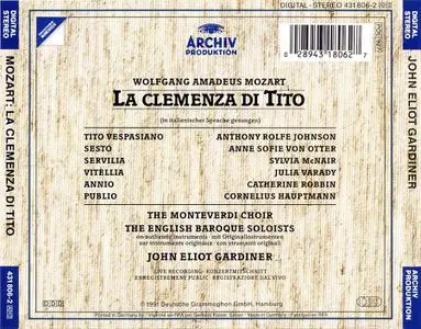 John Eliot Gardiner, The English Baroque Soloists - Wolfgang Amadeus Mozart: La clemenza di Tito (1991)