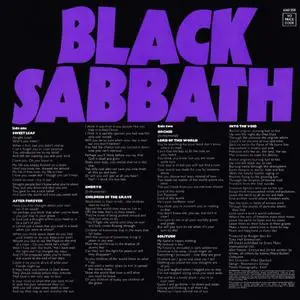 Black Sabbath - Master Of Reality (1971) [2009, Japanese Paper Sleeve Mini-LP SHM-CD] {Deluxe Edition}