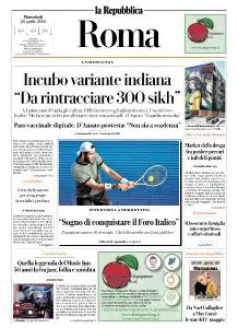 la Repubblica Roma - 28 Aprile 2021