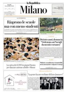 la Repubblica Milano - 11 Settembre 2023