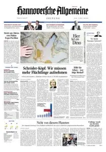 Hannoversche Allgemeine Zeitung - 19.08.2015