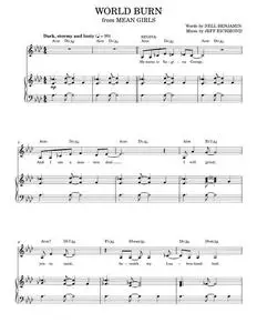 Mean girls - world burn – Misc Soundtrack (Piano Vocal)