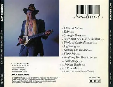 Johnny Winter - The Winter of '88 (1988)