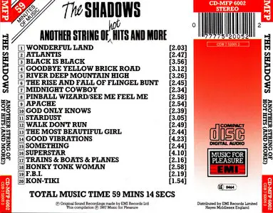 The Shadows – Another String Of  Hits And More (1987)(EMI/MFP)(Repost By Request)