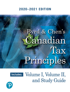 Canadian Tax Principles, 2020-2021 Edition (Includes Volume 1,  Volume 2 and Study Guide)