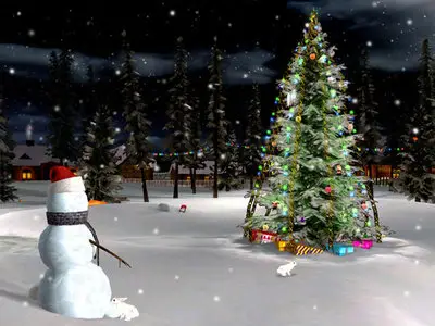 Christmas Eve 3D Screensaver 1.0