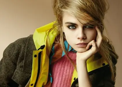 Cara Delevingne by Mario Testino for Vоgue UK September 2014