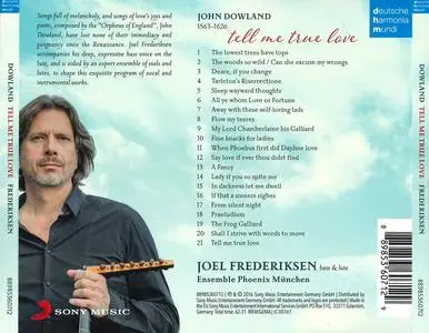 Joel Frederiksen, Ensemble Phoenix Munchen - John Dowland: Tell Me True Love (2016)