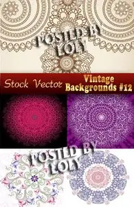 Vintage backgrounds #12 - Stock Vector