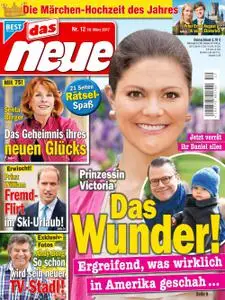 Das Neue – 18. März 2017