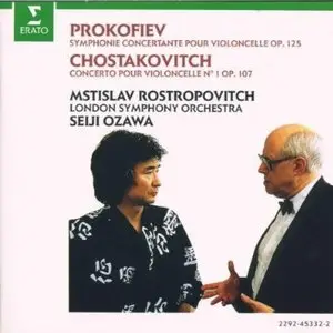 Mstislav Rostropovich - Prokofiev, Shostakovich: Music for Cello and Orchestra (1988)