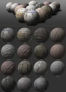 CGCookie – Blender – Citizen Stone Texture Reference Pack