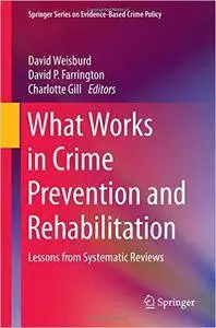 What Works in Crime Prevention and Rehabilitation: Lessons from Systematic Reviews