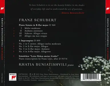 Khatia Buniatishvili - Franz Schubert: Piano Sonata D960; Impromptus D899 (2019)