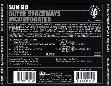 Sun Ra - Outer Spaceways Incorporated (1968) {Black Lion BLCD760191 rel 1993}