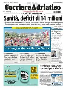 Corriere Adriatico Ascoli - 15 Agosto 2023