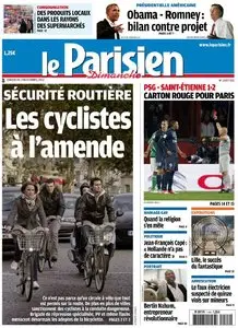 Le Parisien du Dimanche 4 Novembre 2012