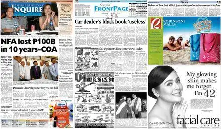 Philippine Daily Inquirer – May 18, 2011