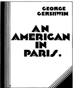 George Gershwin - An American in Paris - Full Orchestral Score