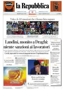 la Repubblica - 9 Agosto 2021