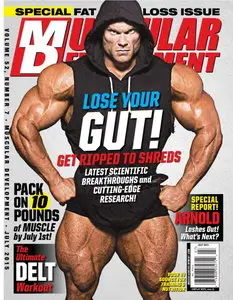 Muscular Development Magazine July 2015