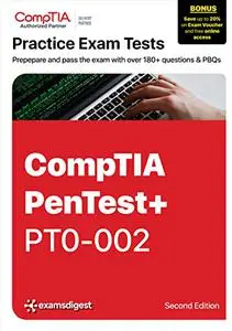 CompTIA PenTest+ Practice Tests & PBQs: Exam PT0-002