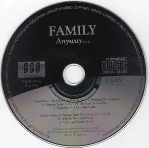 Family - A Song For Me & Anyway... (2009)