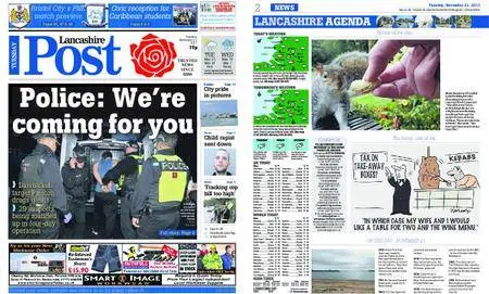 Lancashire Evening Post – November 21, 2017