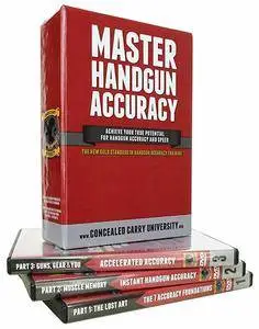 Master Handgun Accuracy 3 Disc DVD Training Program