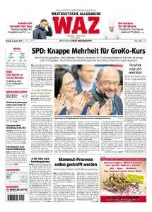 WAZ Westdeutsche Allgemeine Zeitung Essen-Steele/Kray - 22. Januar 2018