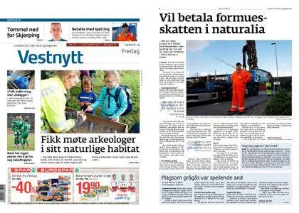 Vestnytt – 01. september 2017