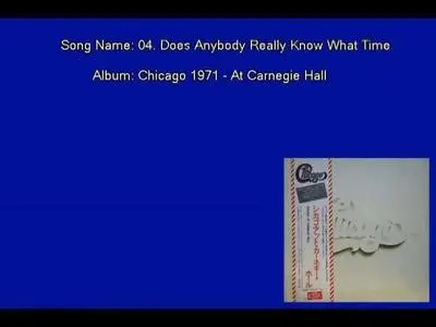 Chicago - At Carnegie Hall (1971) [4LP, Vinyl Rip 16/44 & mp3-320 + DVD]