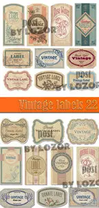 Vintage labels 22