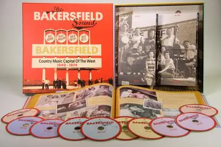 Various Artists - The Bakersfield Sound - Country Music Capital Of The West 1940-1974 (2019) {10CD Set Bear Family BCD16036}