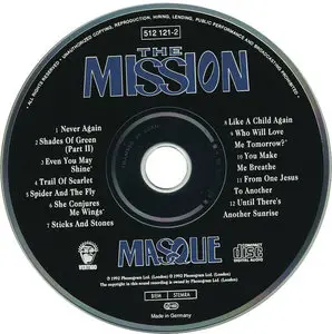 The Mission - Masque (1992) [Phonogram, 512 121-2]